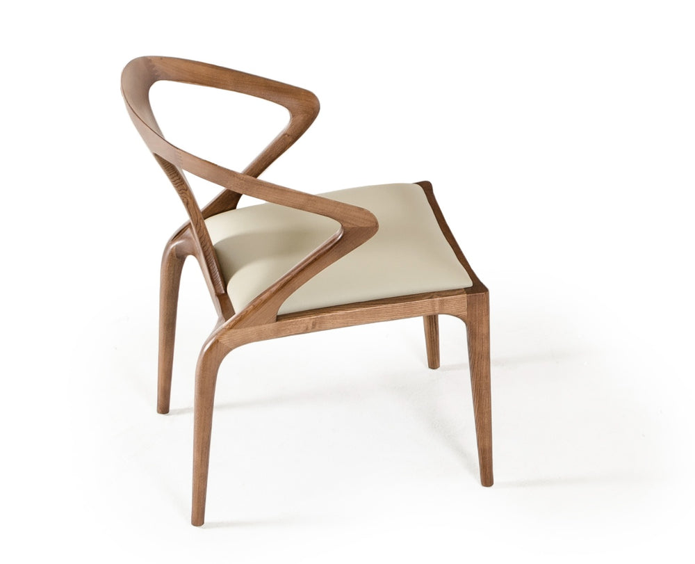 Campbell Walnut Dining Chair - View 2
