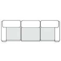 Vicki - Modern Grey Fabric Modular Sectional Sofa-3-Piece Sectional