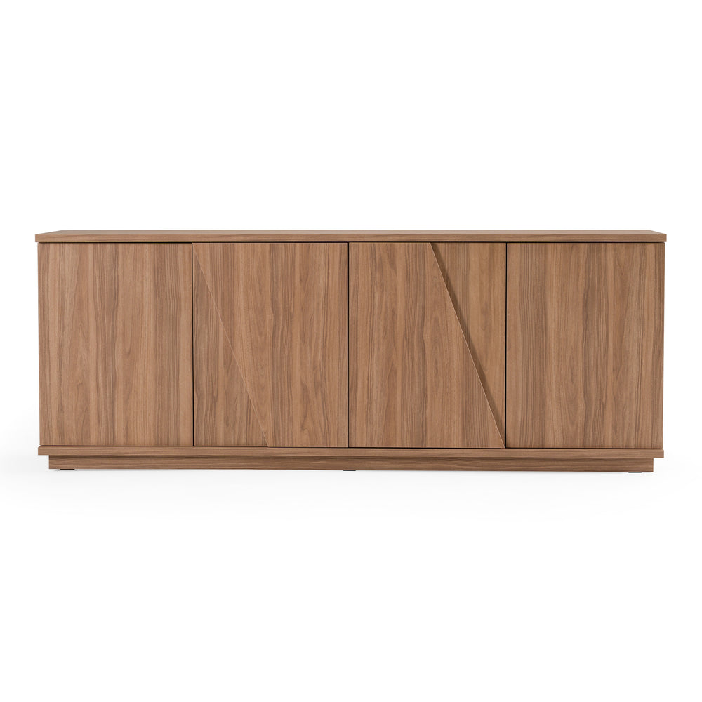 Victoria - Italian Modern Walnut Caracalla Buffet