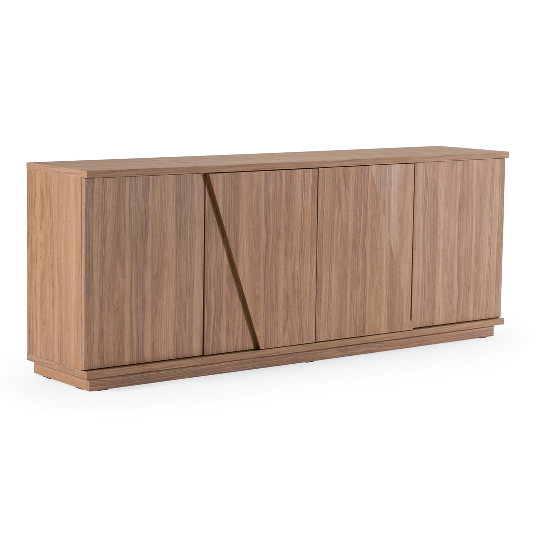 Victoria - Italian Modern Walnut Caracalla Buffet