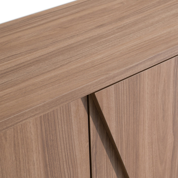 Victoria - Italian Modern Walnut Caracalla Buffet