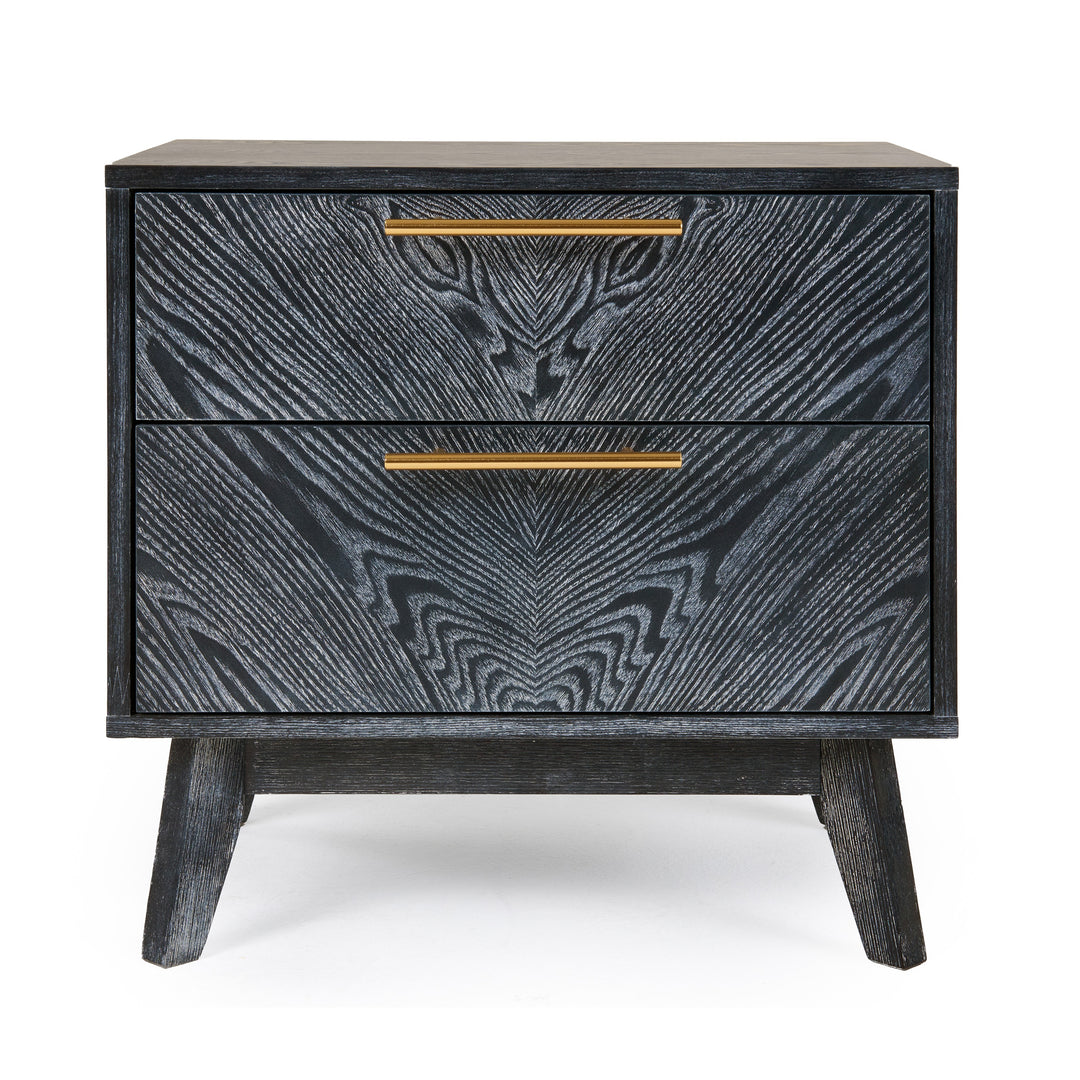 Diana  Modern Grey Ash Nightstand