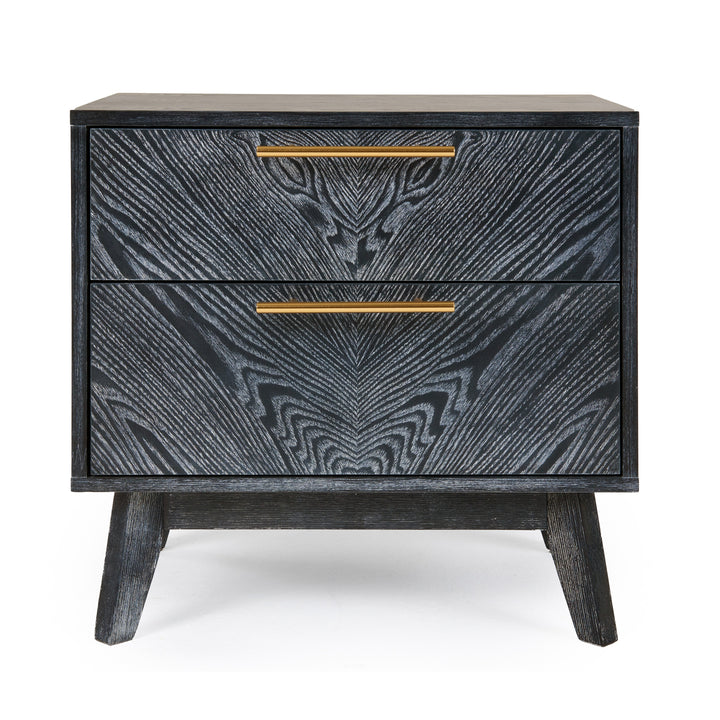 Diana  Modern Grey Ash Nightstand