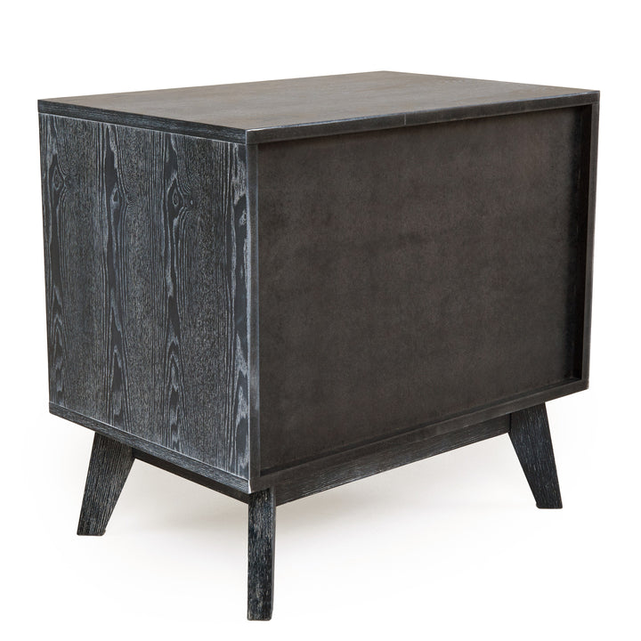 Diana  Modern Grey Ash Nightstand