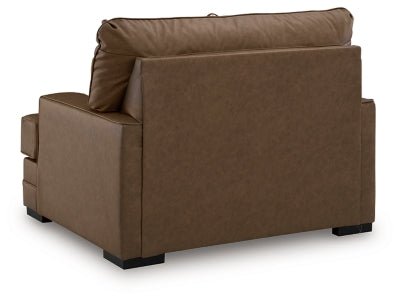 VillaCourt Oversized Chair - Light Brown Arm Chair modern furniture Contempo Furniture