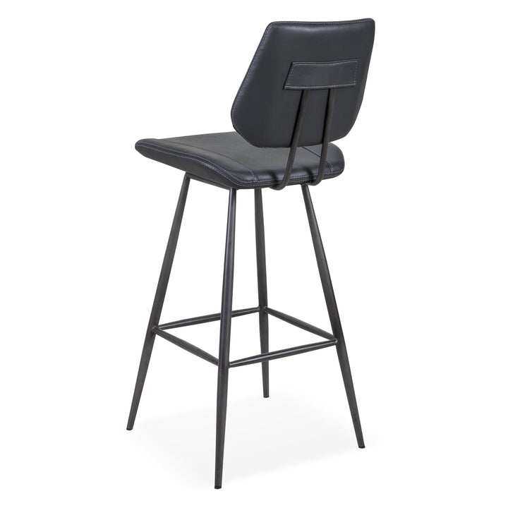 Vinson Modern Swivel Bar Stool in Cobalt (Set of 2) Bar Stool modern furniture Contempo Furniture