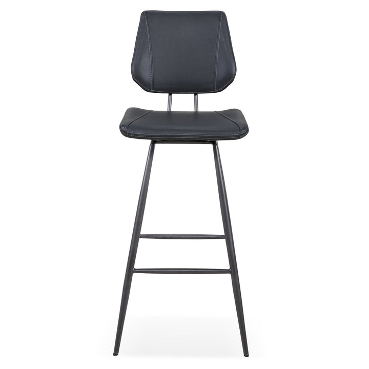 Vinson Modern Swivel Bar Stool in Cobalt (Set of 2) Bar Stool modern furniture Contempo Furniture