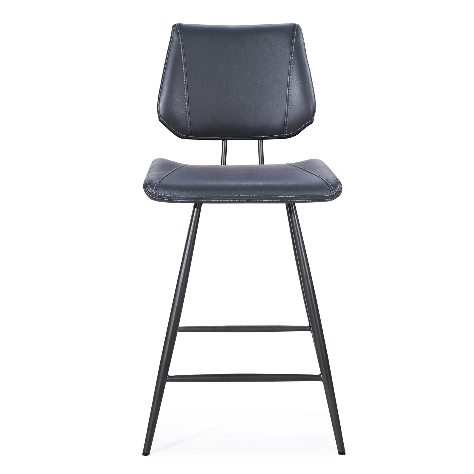 Vinson Modern Swivel Counter Stool in Cobalt (Set of 2) Counter Stool modern furniture Contempo Furniture
