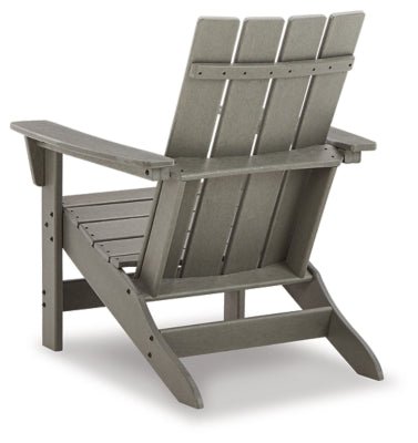 Visola Adirondack Chair - Gray Arm Chair modern furniture Contempo Furniture