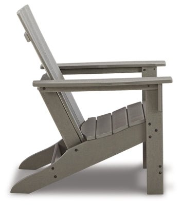 Visola Adirondack Chair - Gray Arm Chair modern furniture Contempo Furniture