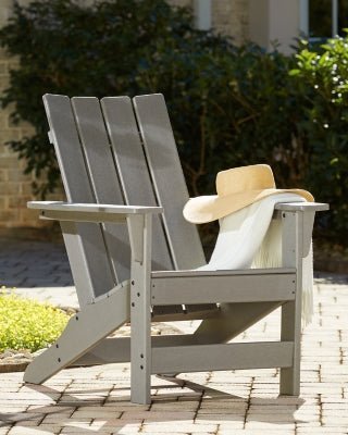 Visola Adirondack Chair - Gray Arm Chair modern furniture Contempo Furniture