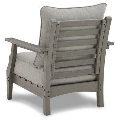 Visola Lounge Chair with Cushion (Set of 2) - Gray Chair Set modern furniture Contempo Furniture