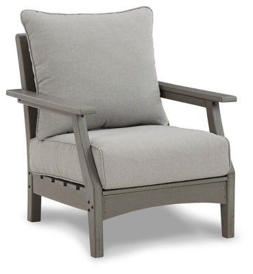 Visola Lounge Chair with Cushion (Set of 2) - Gray Chair Set modern furniture Contempo Furniture