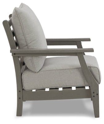 Visola Lounge Chair with Cushion (Set of 2) - Gray Chair Set modern furniture Contempo Furniture