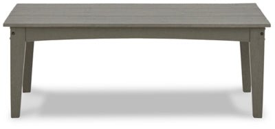 Visola Outdoor Coffee Table - Gray Coffee Table modern furniture Contempo Furniture
