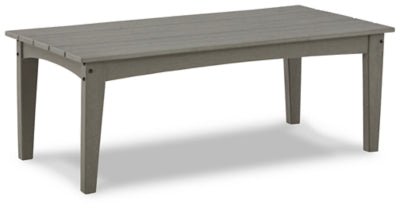 Visola Outdoor Coffee Table - Gray Coffee Table modern furniture Contempo Furniture