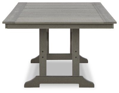 Visola Outdoor Dining Table - Gray Dining Table modern furniture Contempo Furniture