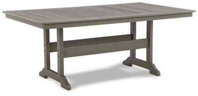 Visola Outdoor Dining Table - Gray Dining Table modern furniture Contempo Furniture