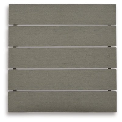 Visola Outdoor End Table - Gray End Table modern furniture Contempo Furniture