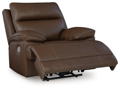 VonRyan Power Recliner - Dark Brown Reclining Chair modern furniture Contempo Furniture