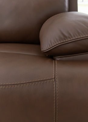 VonRyan Power Recliner - Dark Brown Reclining Chair modern furniture Contempo Furniture