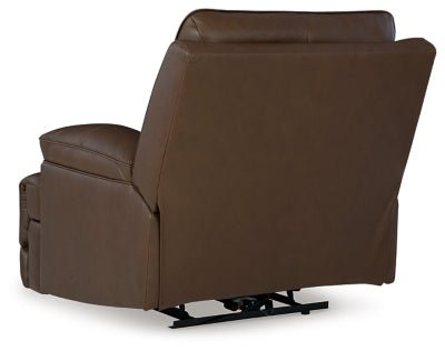 VonRyan Power Recliner - Dark Brown Reclining Chair modern furniture Contempo Furniture