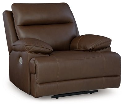 VonRyan Power Recliner - Dark Brown Reclining Chair modern furniture Contempo Furniture