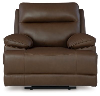 VonRyan Power Recliner - Dark Brown Reclining Chair modern furniture Contempo Furniture