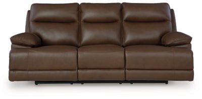 VonRyan Power Reclining Sofa - Dark Brown Reclining Sofa modern furniture Contempo Furniture