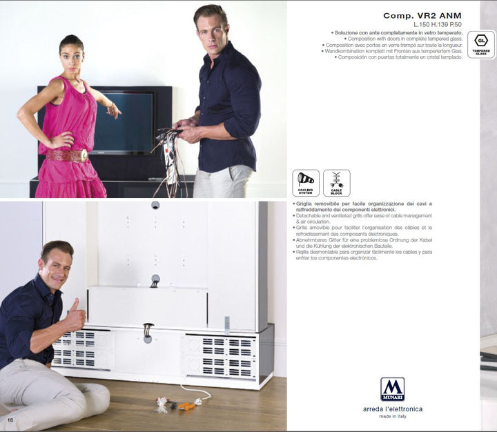 VR4 Verona TV Entertainment System Made In Italy