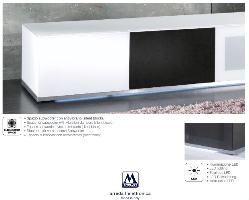 VR4 Verona TV Entertainment System Made In Italy
