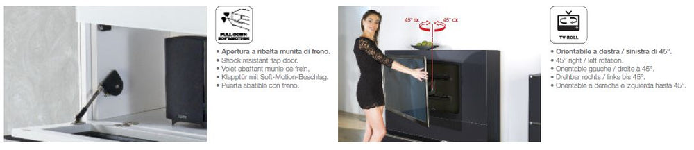 VR4 Verona TV Entertainment System Made In Italy