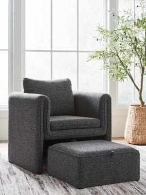Vreni Accent Chair - Black Accent Chair modern furniture Contempo Furniture