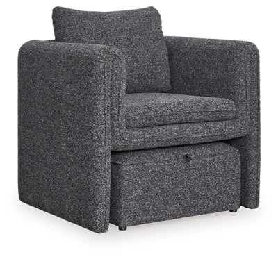 Vreni Accent Chair - Black Accent Chair modern furniture Contempo Furniture