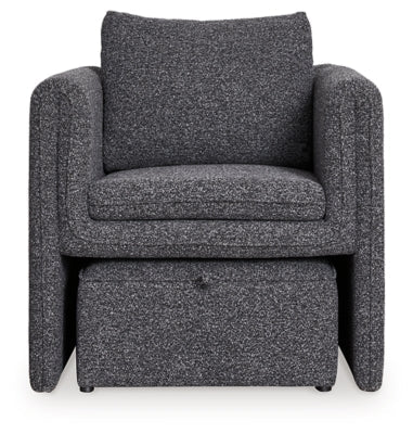 Vreni Accent Chair - Black Accent Chair modern furniture Contempo Furniture