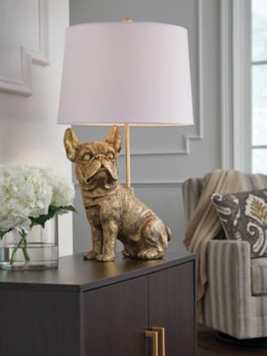 Wadeland Table Lamp - Gold Table Lamp modern furniture Contempo Furniture