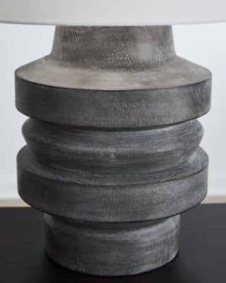 Wahida Table Lamp - Black Table Lamp modern furniture Contempo Furniture