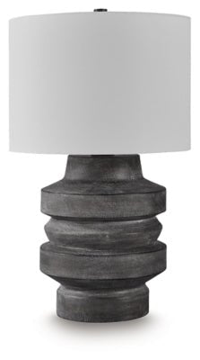 Wahida Table Lamp - Black Table Lamp modern furniture Contempo Furniture