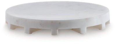 Wainmoore Tray - White Trays modern furniture Contempo Furniture