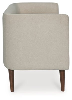 Wainner Accent Bench - Beige Accent Bench modern furniture Contempo Furniture
