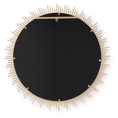 Wainport Accent Mirror - Gold Accent Mirror modern furniture Contempo Furniture