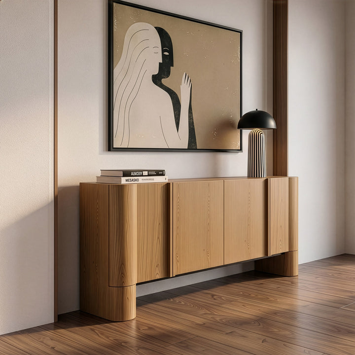 Walbrook - Modern White Oak Buffet