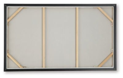 Waldard Wall Art - Gray Canvas Art modern furniture Contempo Furniture