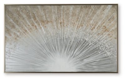 Waldard Wall Art - Gray Canvas Art modern furniture Contempo Furniture