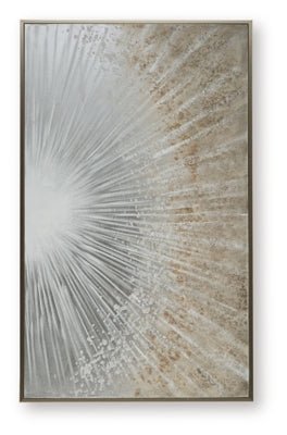 Waldard Wall Art - Gray Canvas Art modern furniture Contempo Furniture