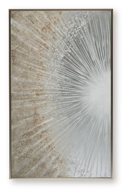 Waldard Wall Art - Gray Canvas Art modern furniture Contempo Furniture