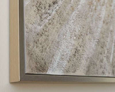 Waldard Wall Art - Gray Canvas Art modern furniture Contempo Furniture