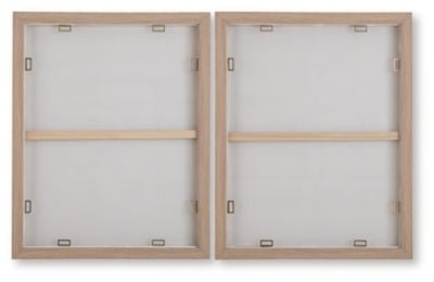 Waldett Wall Art (Set of 2) - Beige Canvas Art Set modern furniture Contempo Furniture