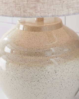 Waldish Table Lamp - Beige Table Lamp modern furniture Contempo Furniture