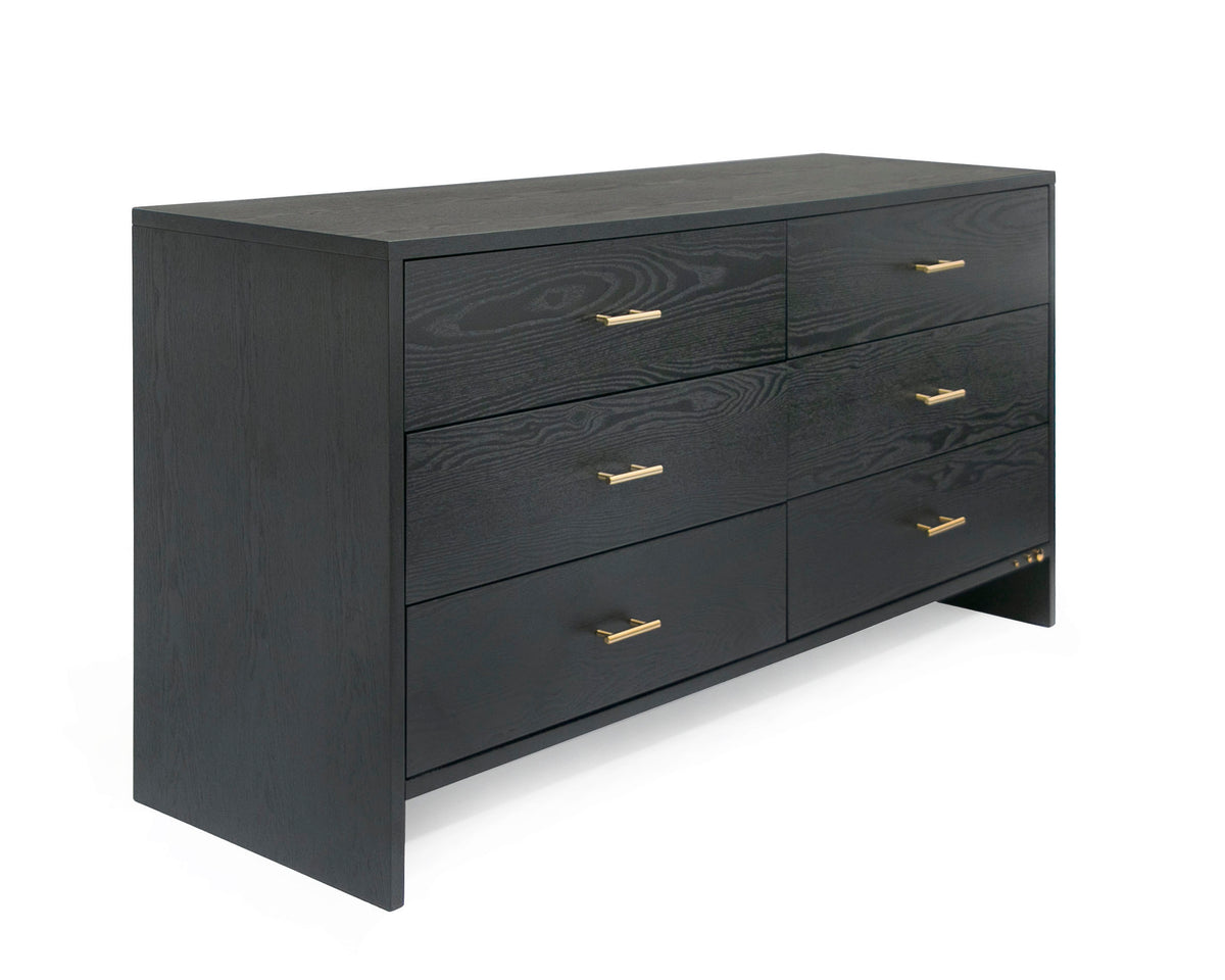 Wales Modern Grey Ash Dresser - View 2